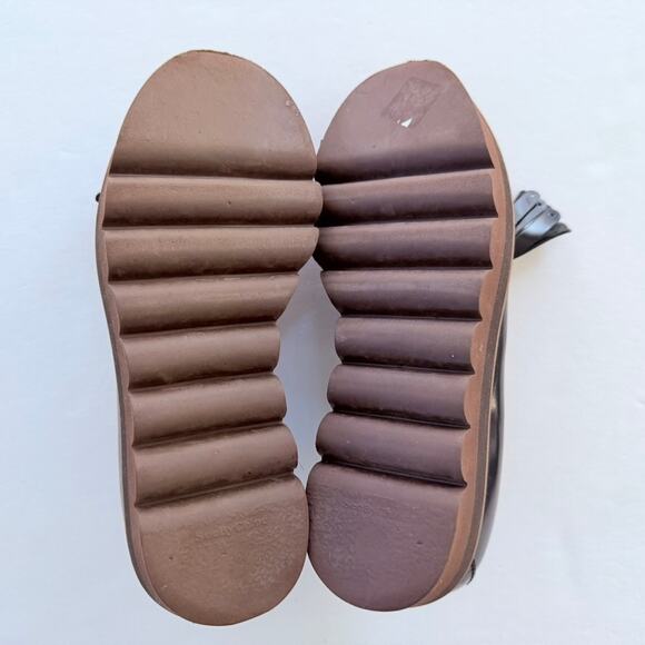 See by Chloe Patent Platform Loafer Tassel Size 38 / 8 Prep Whimsy Goth Coquette - Picture 6 of 8